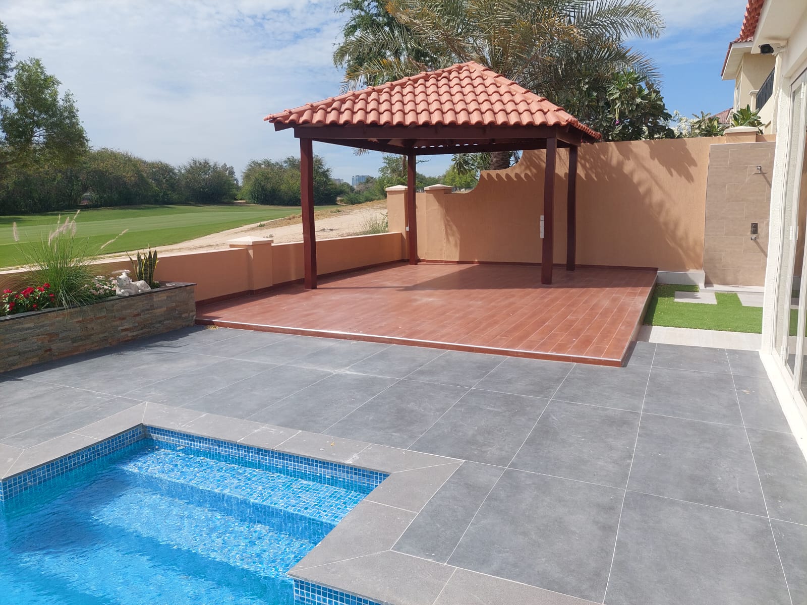 Swimming pool works project